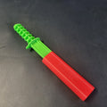 Paua knife sheath - Red